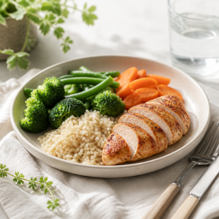 Ernährung beim Abnehmen mit Sport spielt