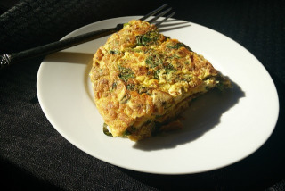 Sprossen Omelette